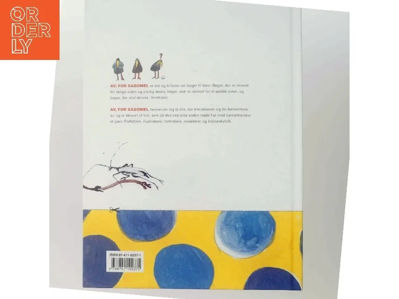 Billede 3 - Av, for sagomel : skitser til en børnelitterær poetik (Bog)