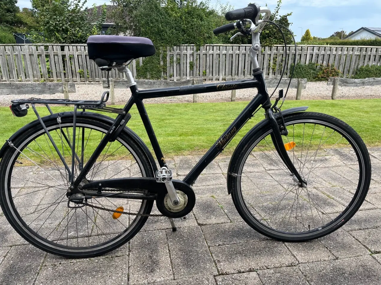 Billede 1 - Sort Mustang cykel