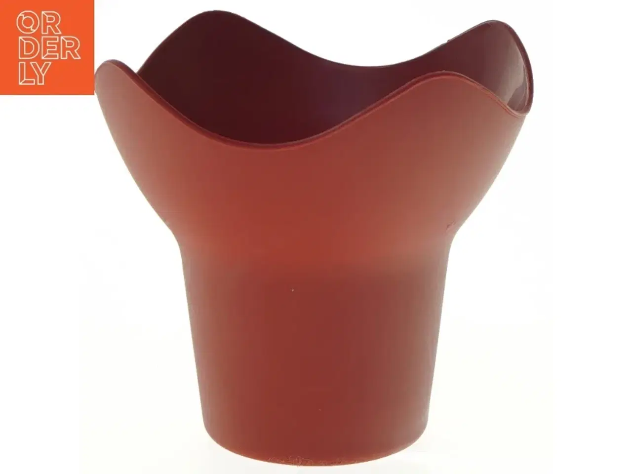 Billede 1 - Rød vase fra Gio Style (str. H 13 cm)