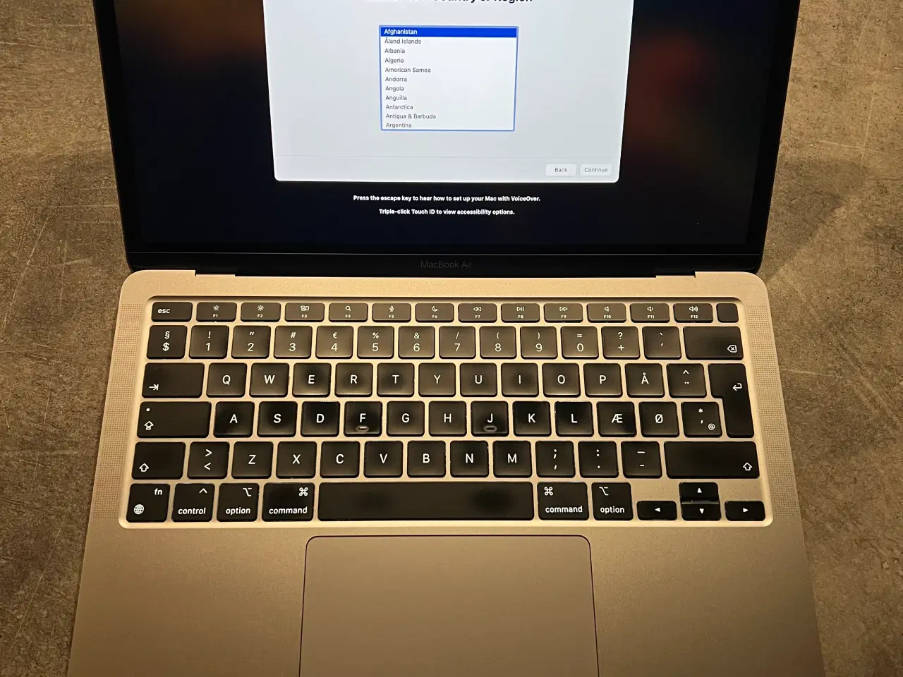 Billede 1 - MacBook Air M1 13" 8 GB RAM 256 GB SSD