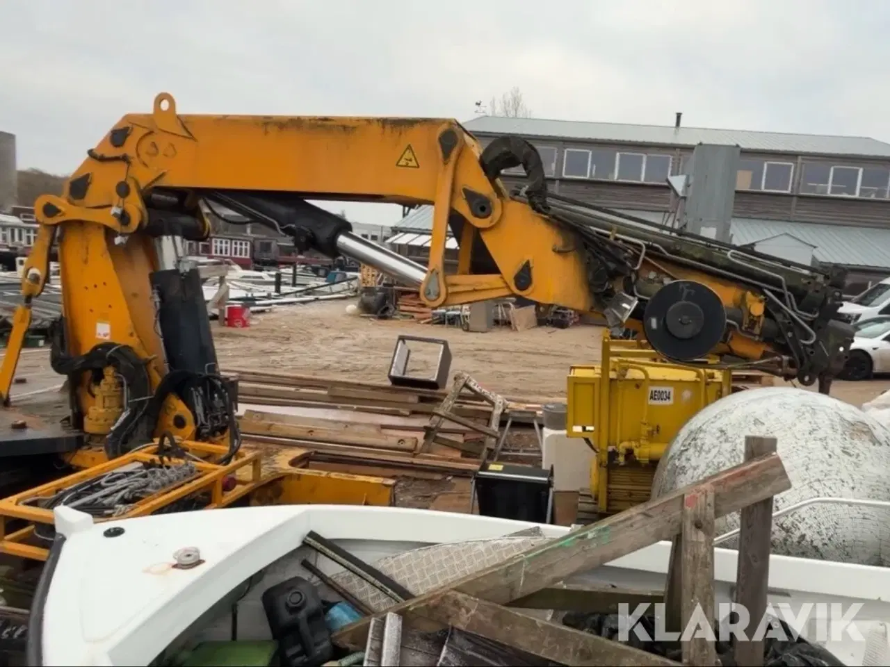 Billede 11 - Hydraulisk læssekran med hydraulikstation Palfinger PKR 540C V1