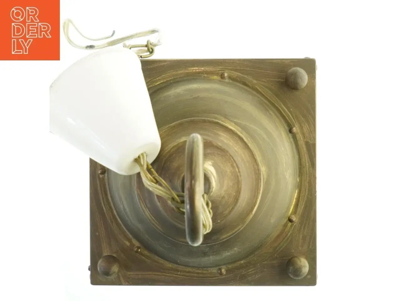 Billede 2 - Vintage lanterne med indbygget lampe (str. 43x20 cm)