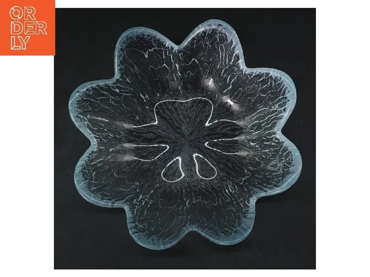 Billede 3 - Koral Glasblomstern skål fra Holmegaard (str. Ø 20 cm)