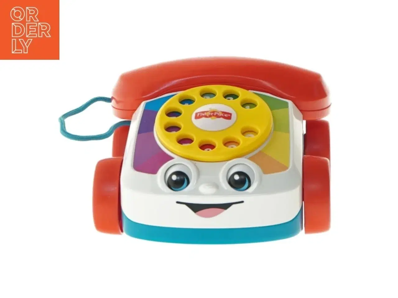 Billede 1 - Telefon formet babylegetøj fra Fisher-Price (str. 16x16 cm)