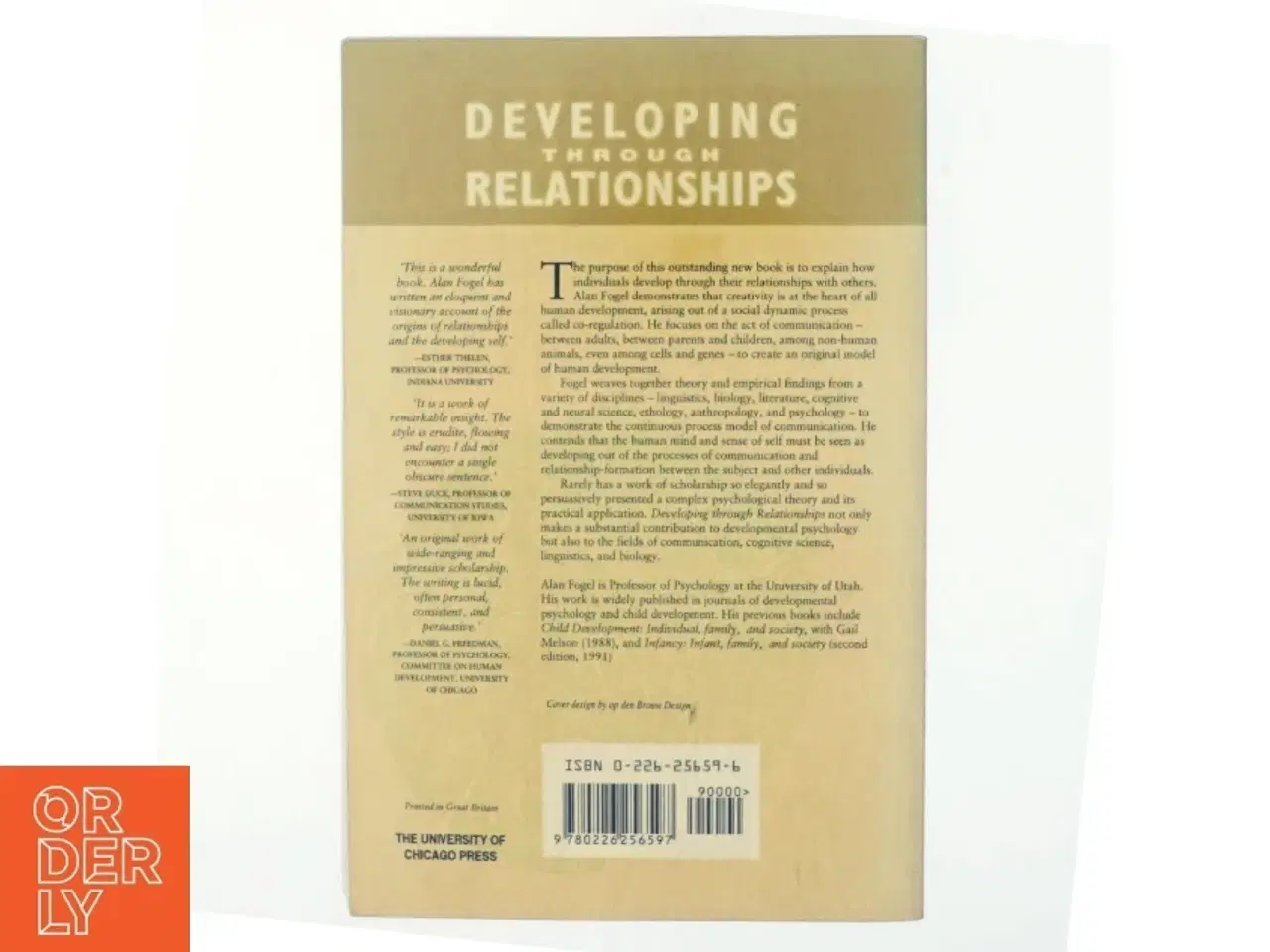 Billede 3 - Developing through relationships : origins of communication, self, and culture af Alan Fogel (Bog)