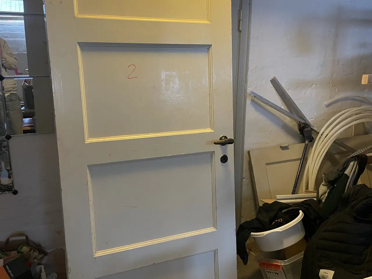 Billede 1 - 2 fyldningsdøre til salg i virkelig fin stand 