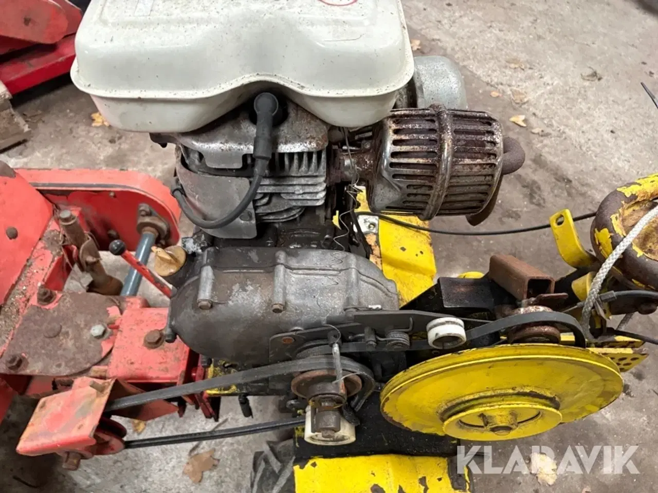 Billede 6 - Fræsemaskine med kost og sneslynge Texas