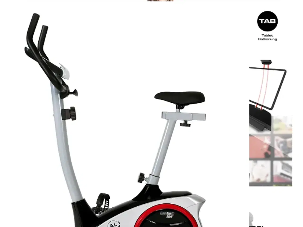 Billede 1 - Ny motionscykel - kun testet og stået til pynt :-)