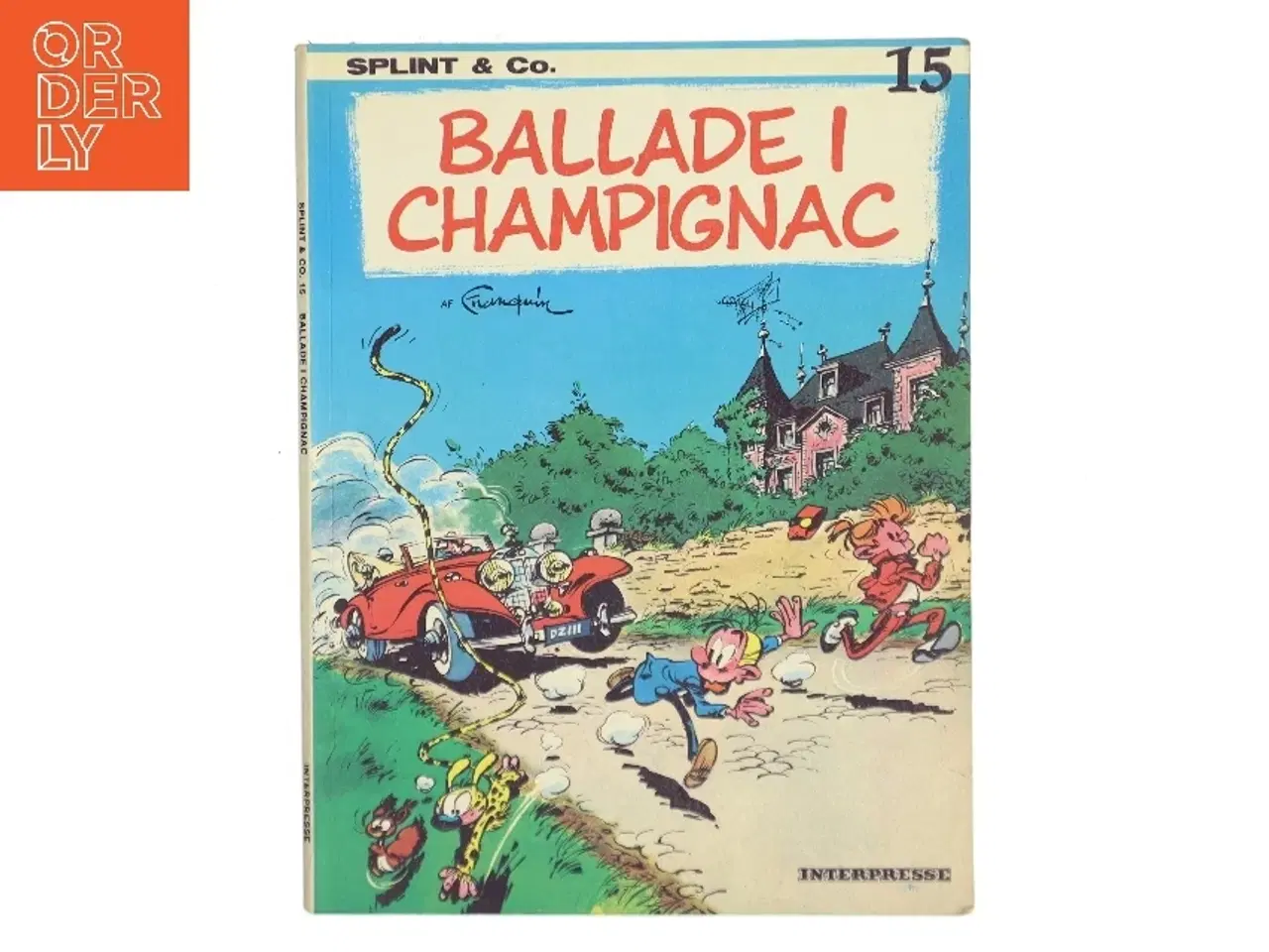Billede 1 - Ballade i Champignac af Franquin (Bog)