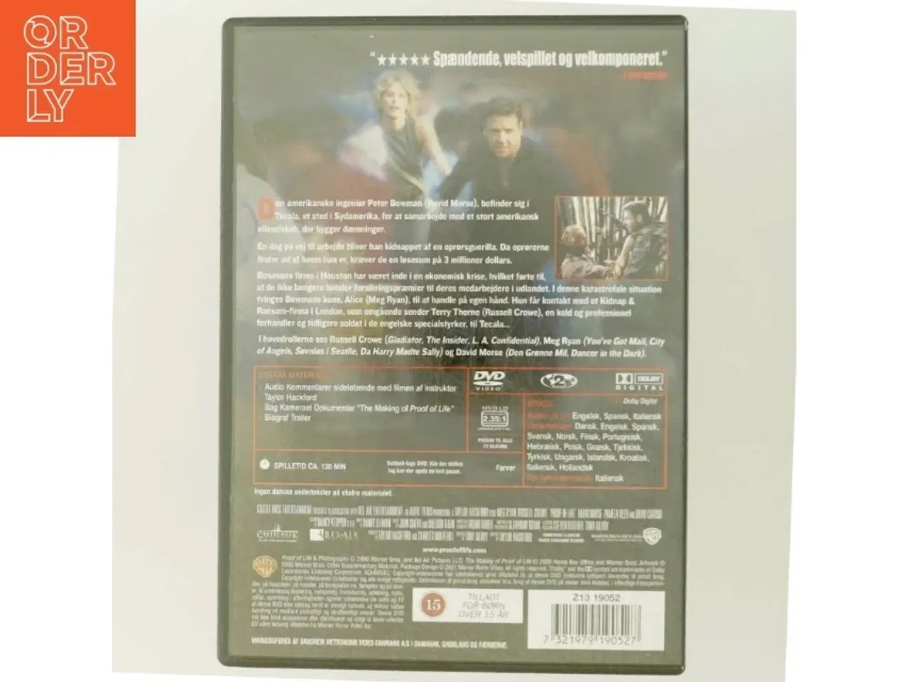 Billede 3 - Proof of Life DVD fra Warner Home Video