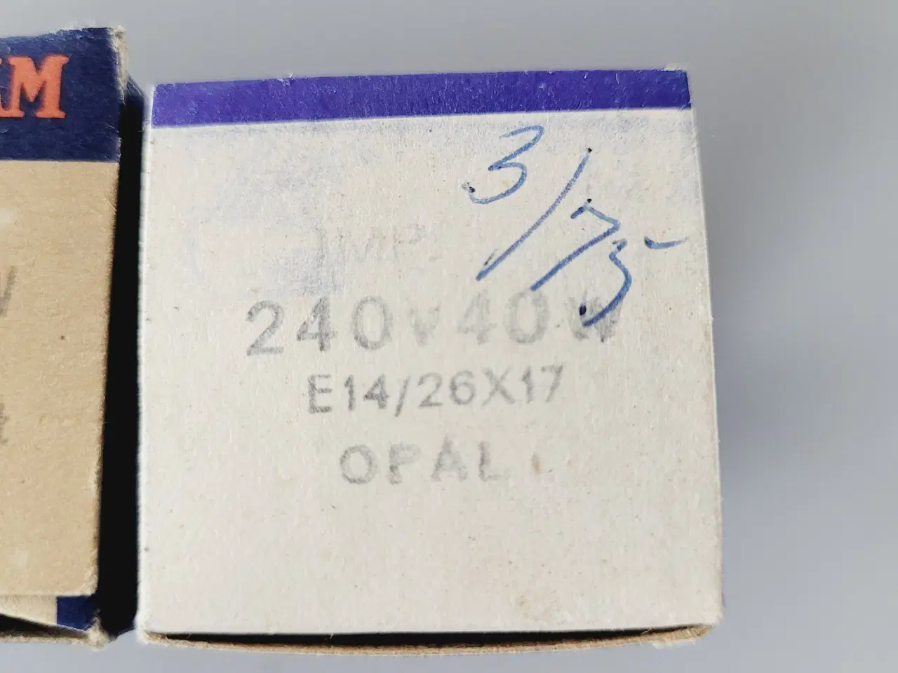 Billede 3 - ⭐️: 4 stk. Vintage Tungsram kertepærer – 60W & 40W