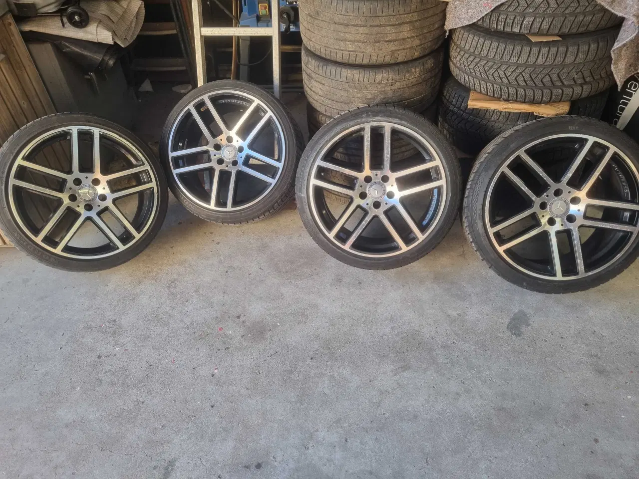 Billede 1 - MØG fede 19" KLEEMAN fælge med sommerdæk 