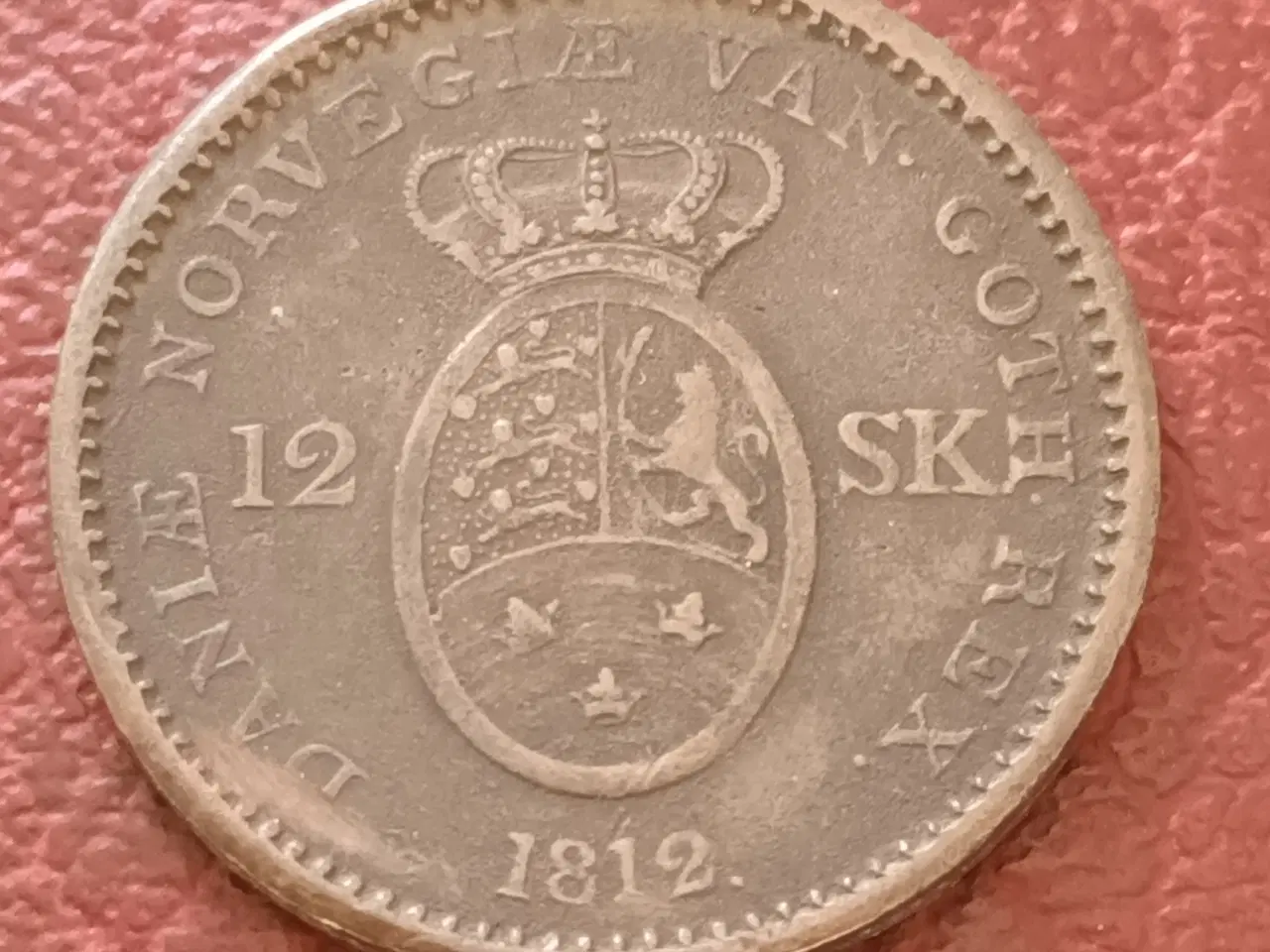 Billede 1 - 12 skilling 1812 i pæn kvalitet