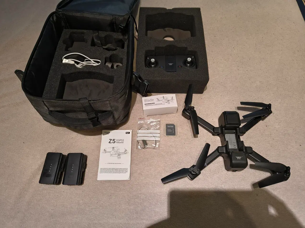 Billede 1 - Jeg sælger den her SJ A/C Z5-GPS Drone Deluxe Edit
