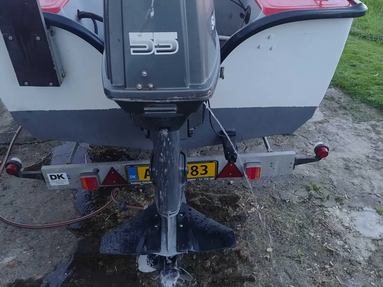 Billede 3 - 16 fod jolle 55 hk incl. Trailer