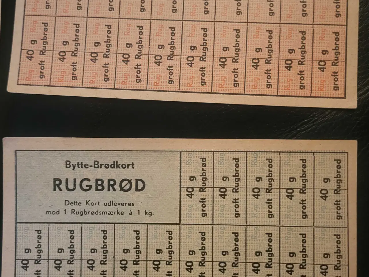 Billede 3 - WW2 - 3 Ark rationeringsmærker