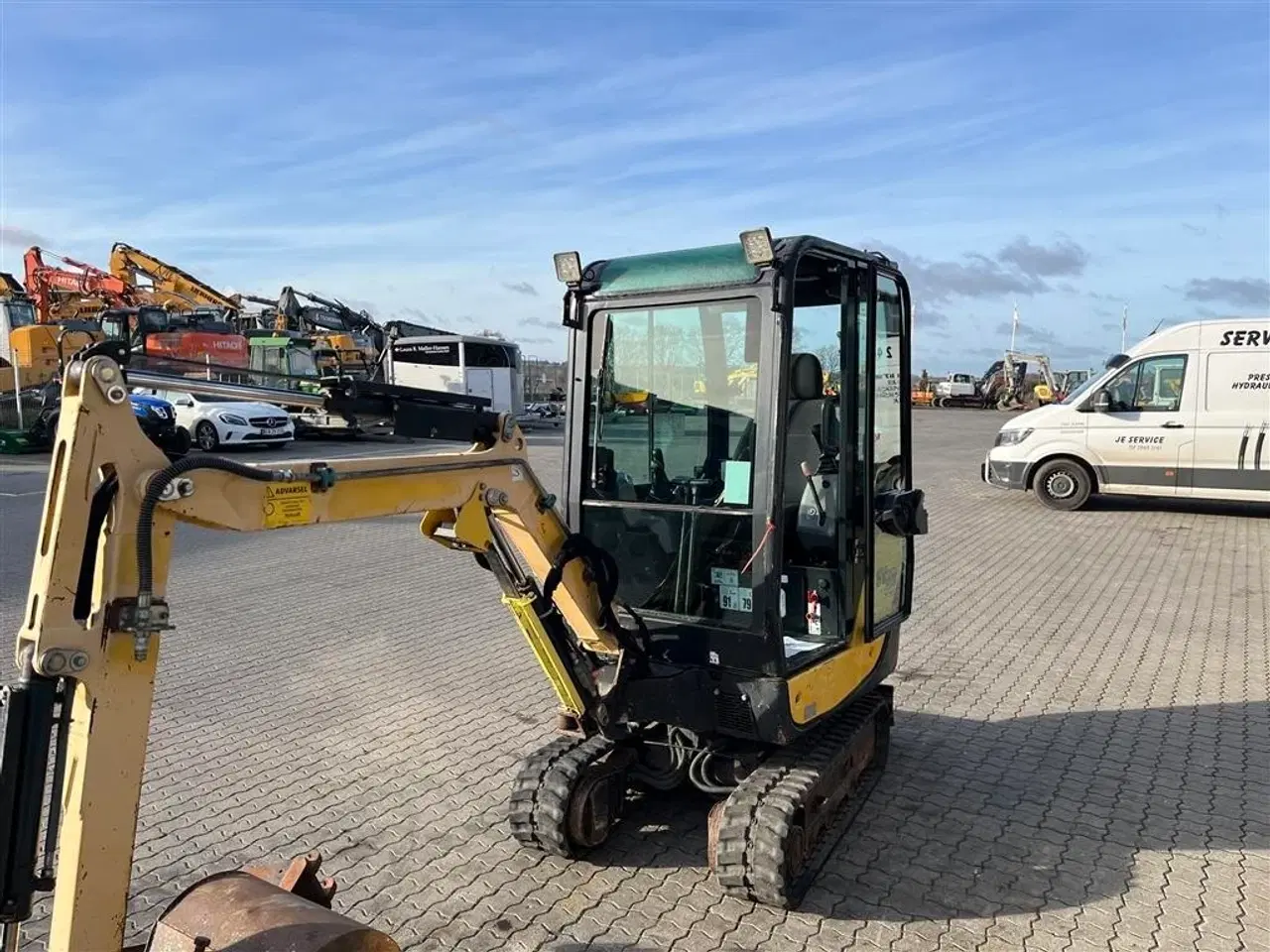 Billede 4 - Yanmar SV 18 hurtig skifte og 3 skovle