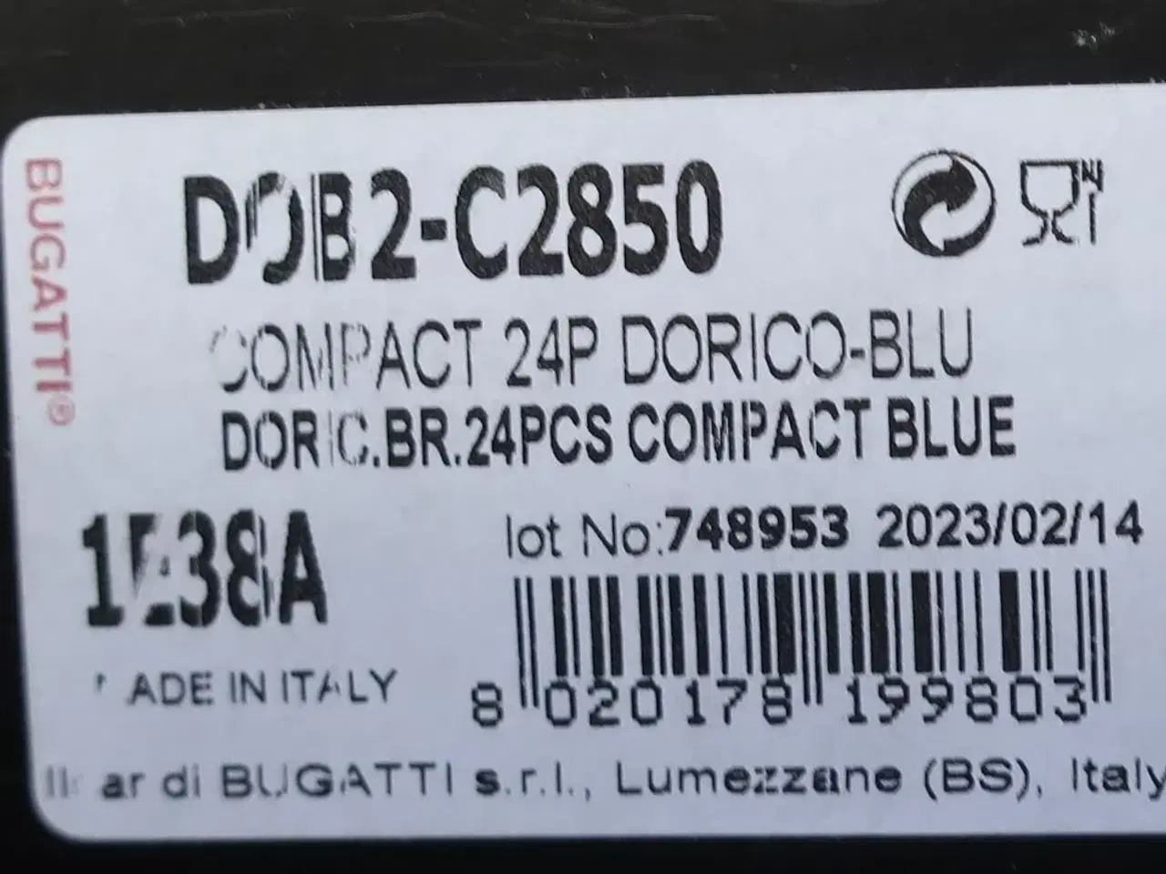 Billede 3 - Bestiksæt 24 dele BUGATTI DORICO