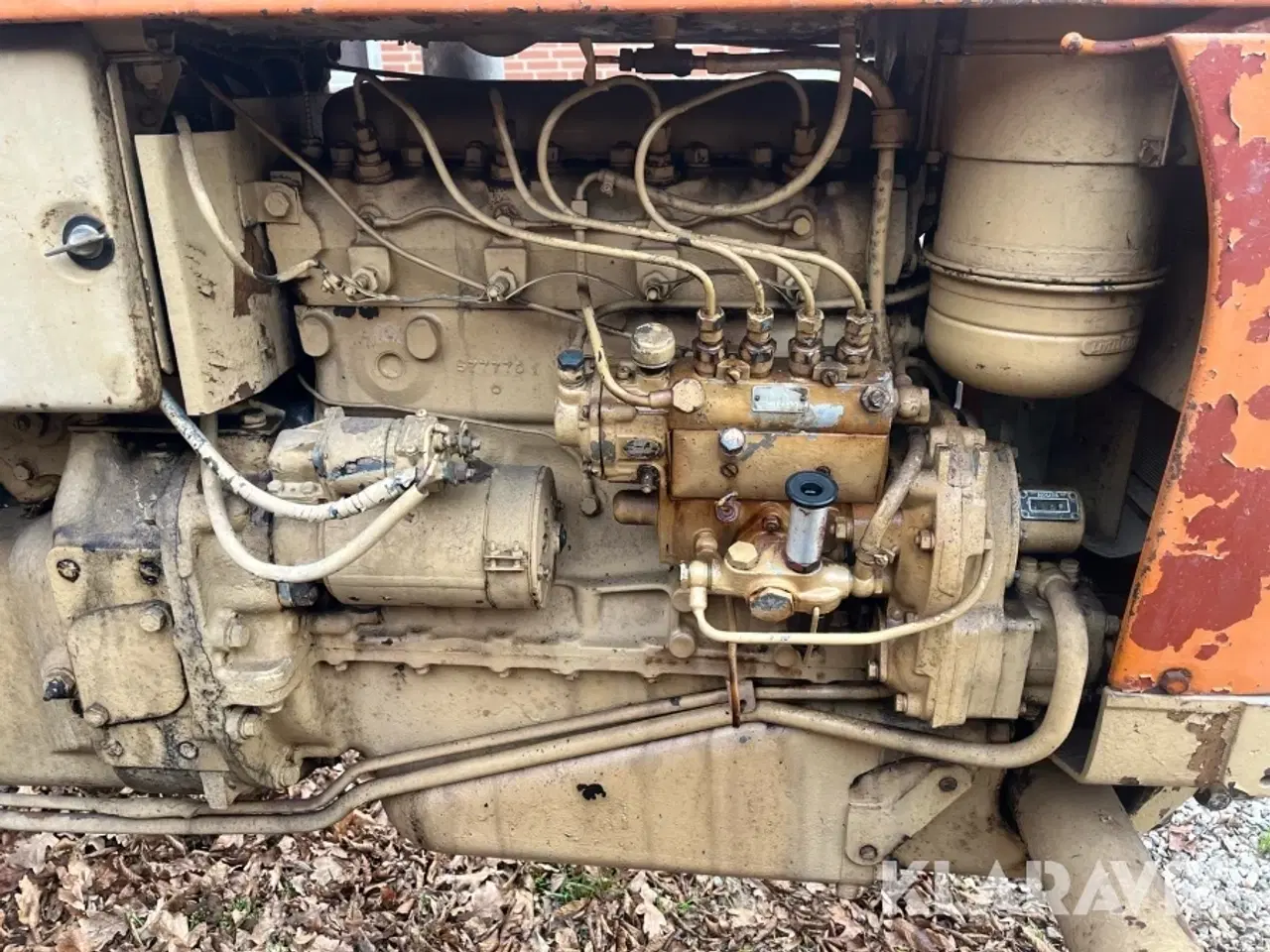 Billede 12 - Traktor Fiat 411 4 cylinder Diesel