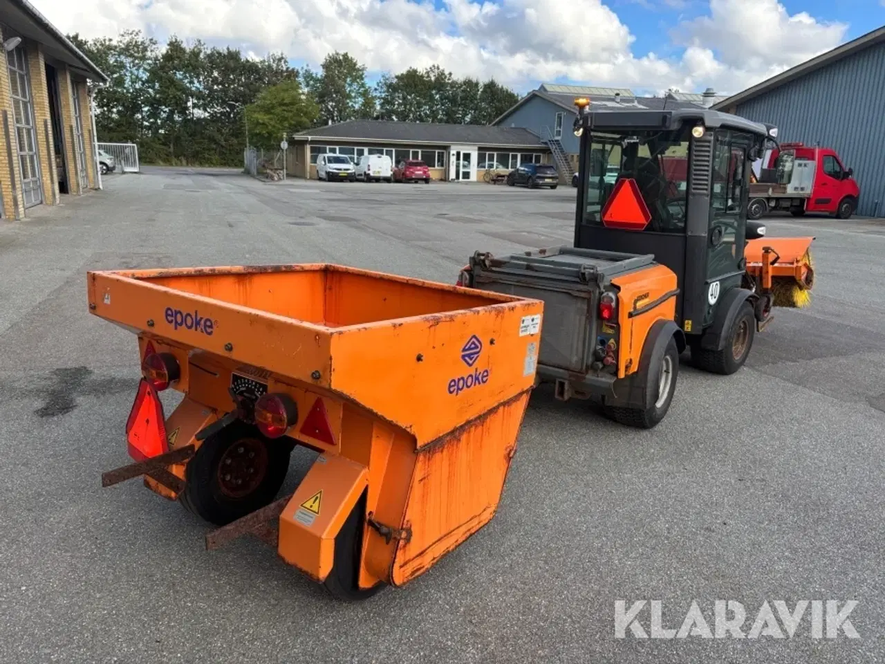 Billede 5 - Redskabsbærer Karcher Mic 50 advanced med tilbehør