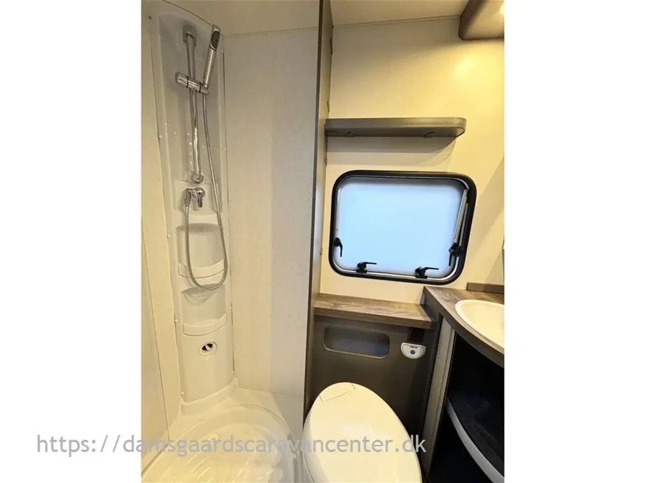 Billede 21 - 2022 - Hobby Excellent Edition 545 KMF   Dobbeltseng-Køjer-Aircon-Mover-Telt