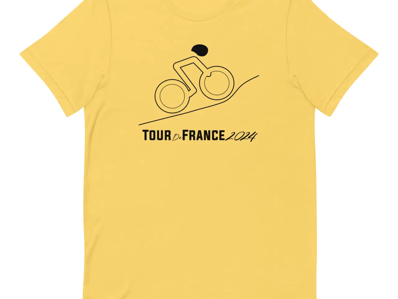 Billede 6 - LeTour de France 2024 Gul t-shirt sports cykling 