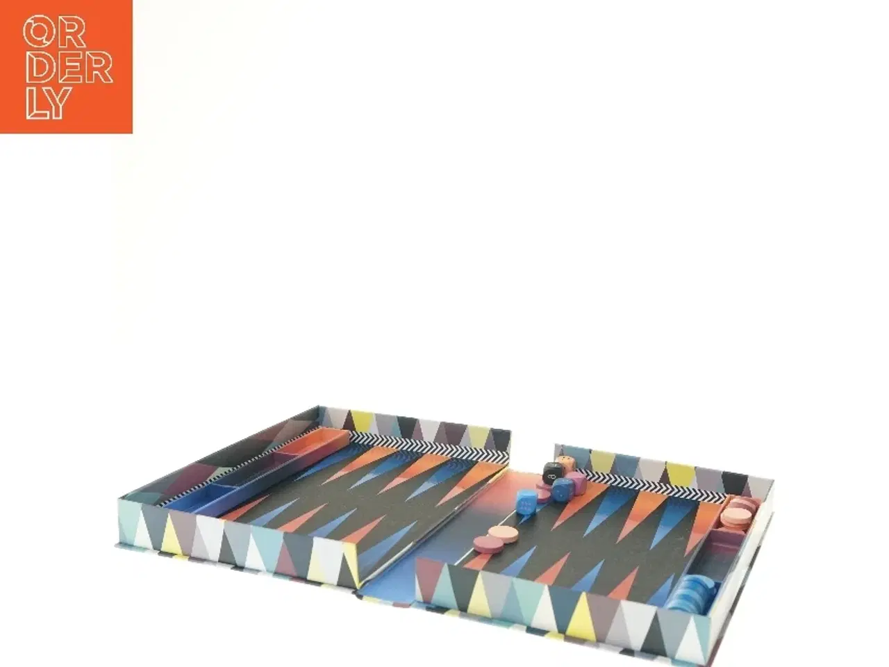 Billede 3 - Backgammon spil fra Christian Lacroix (str. 31x22 cm)