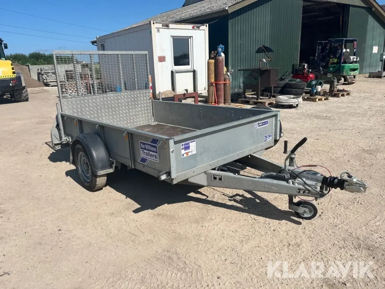 Billede 2 - Trailer Ifor Williams DB med rampe
