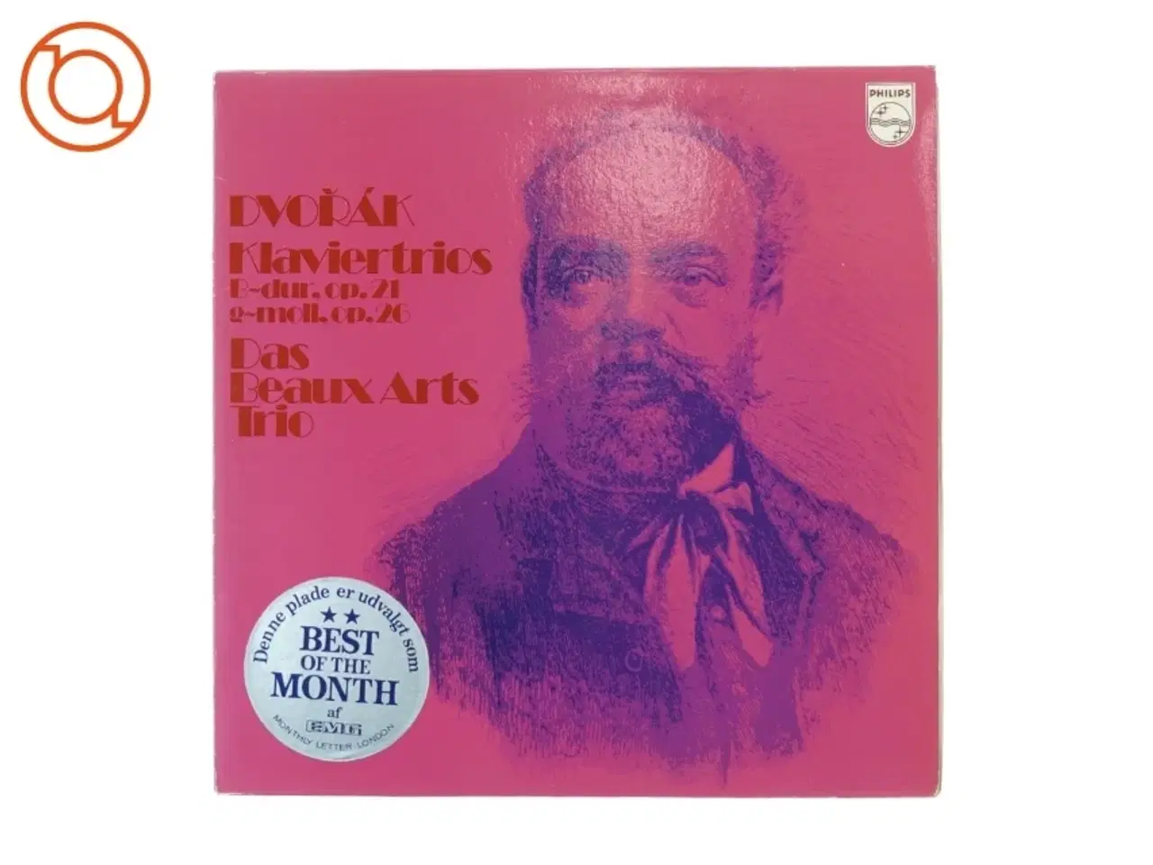 Billede 1 - Dvorak, Klavier trios fra Philips (str. 30 cm)
