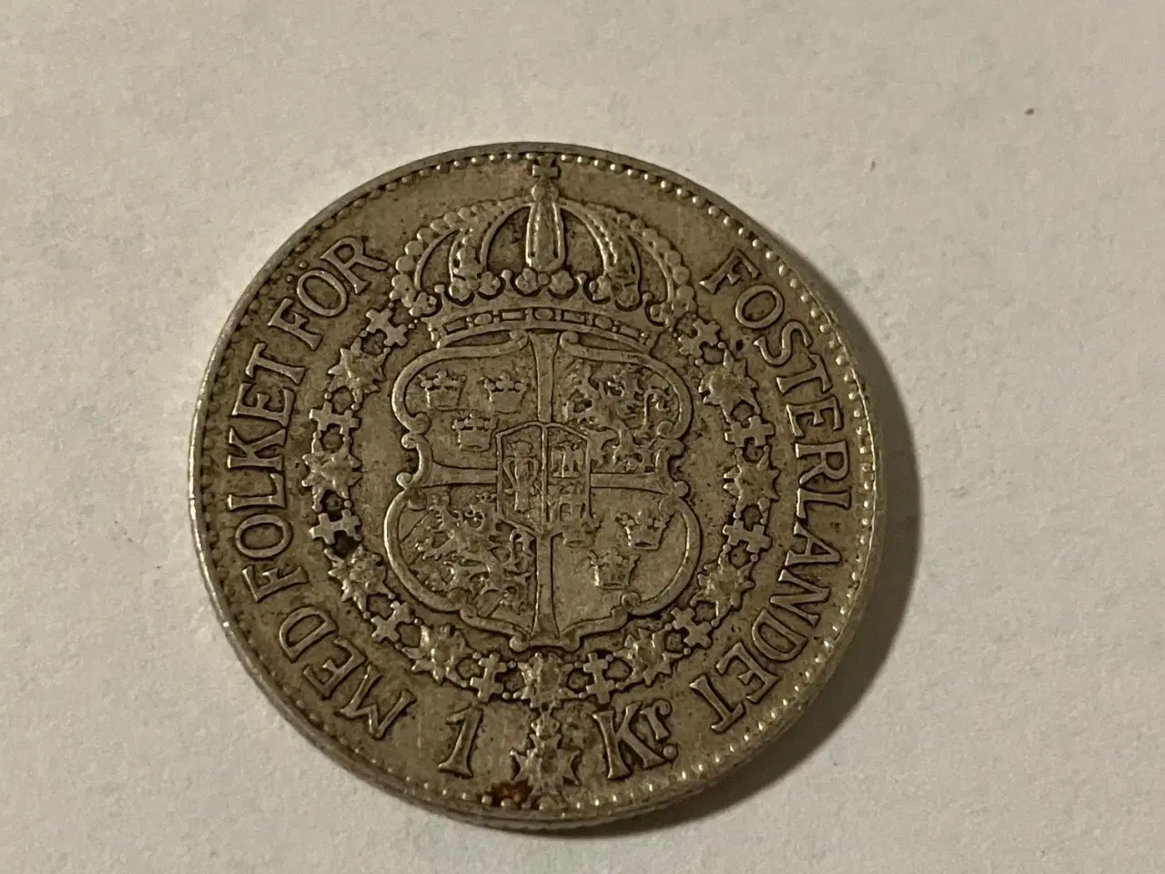 Billede 2 - 1 Krona 1936 Sweden - Silver