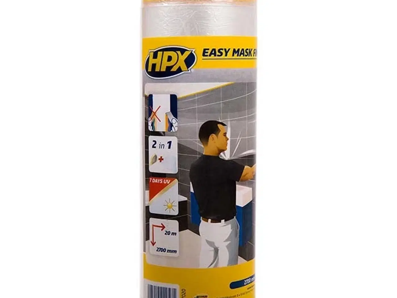 Billede 1 - HPX EASY MASK FINE LINE 4750 2700MM X 20M