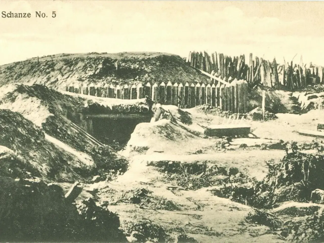 Billede 1 - Krigen 1864. Skanse V