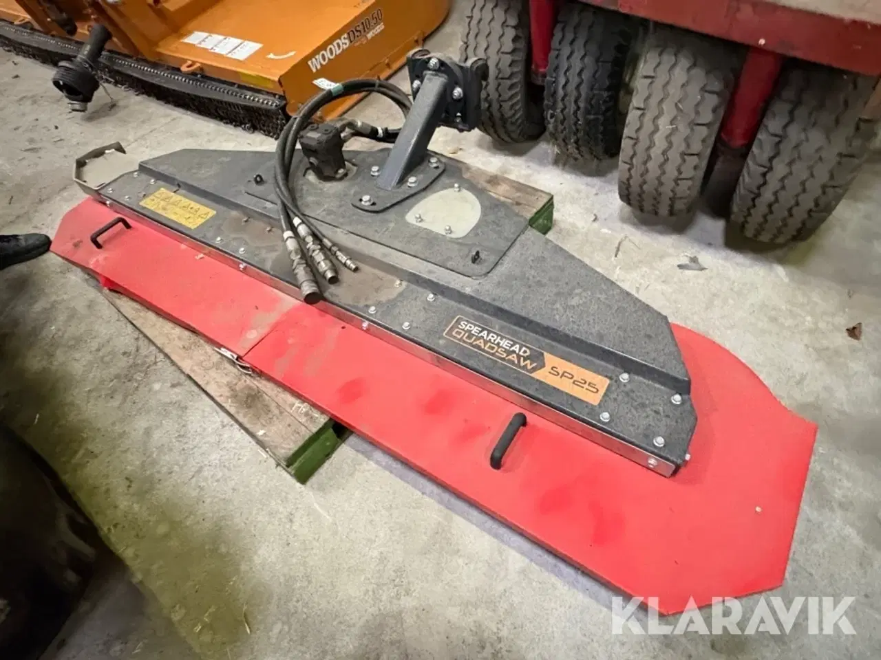 Billede 1 - Hegnsklipper/sav Spearhead Quadsaw SP25