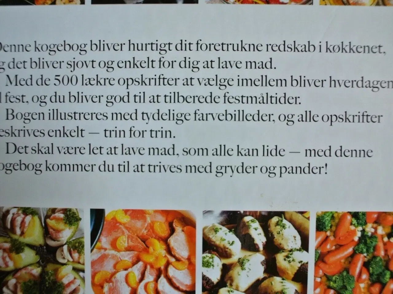 Billede 2 - den store kogebog. 1080 sider med lette og lækre o