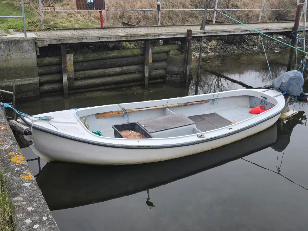 Billede 1 - Rigtig fin fiske jolle til salg 