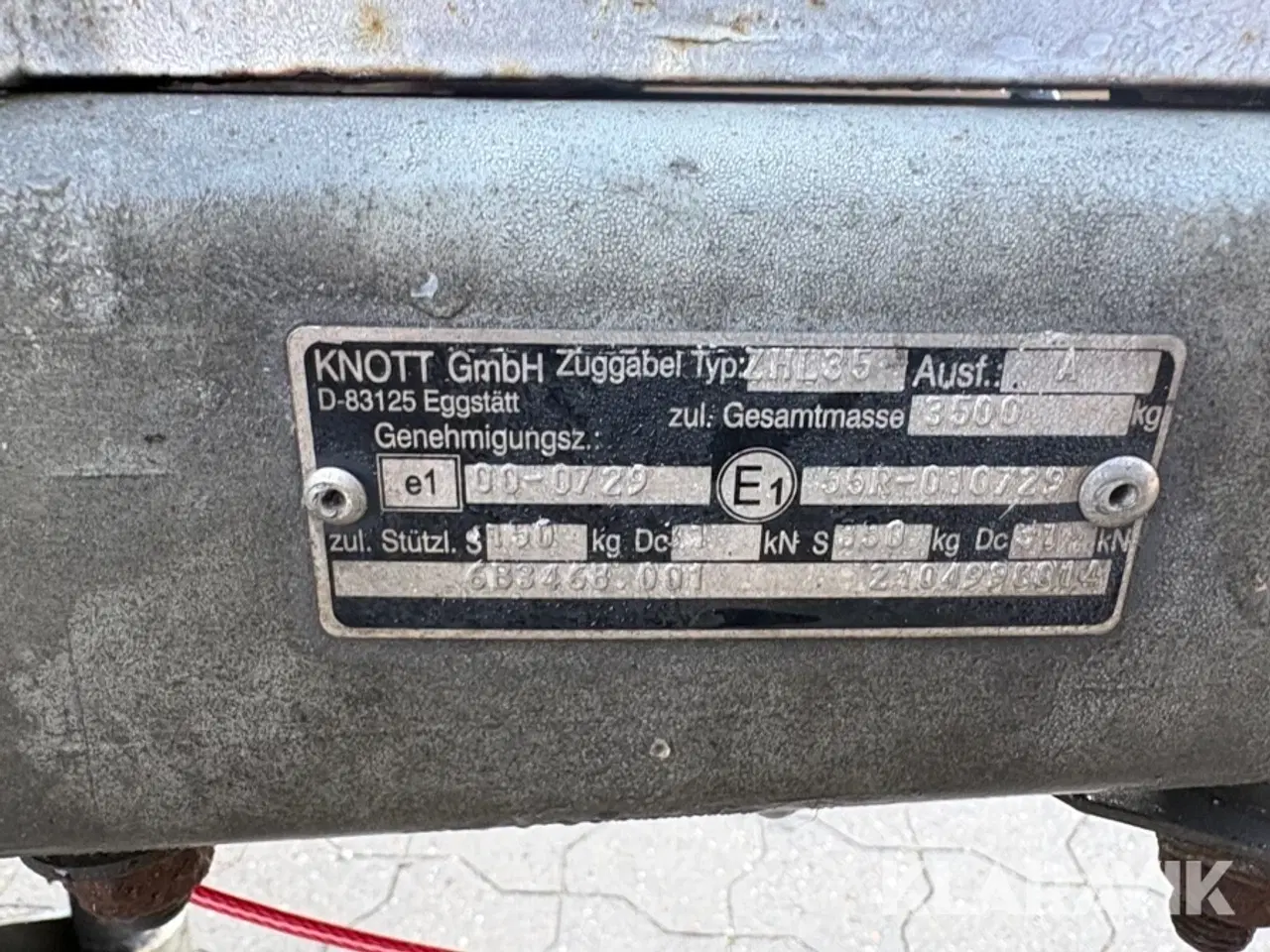 Billede 9 - Maskintrailer Variant 3500 kg 1 styk