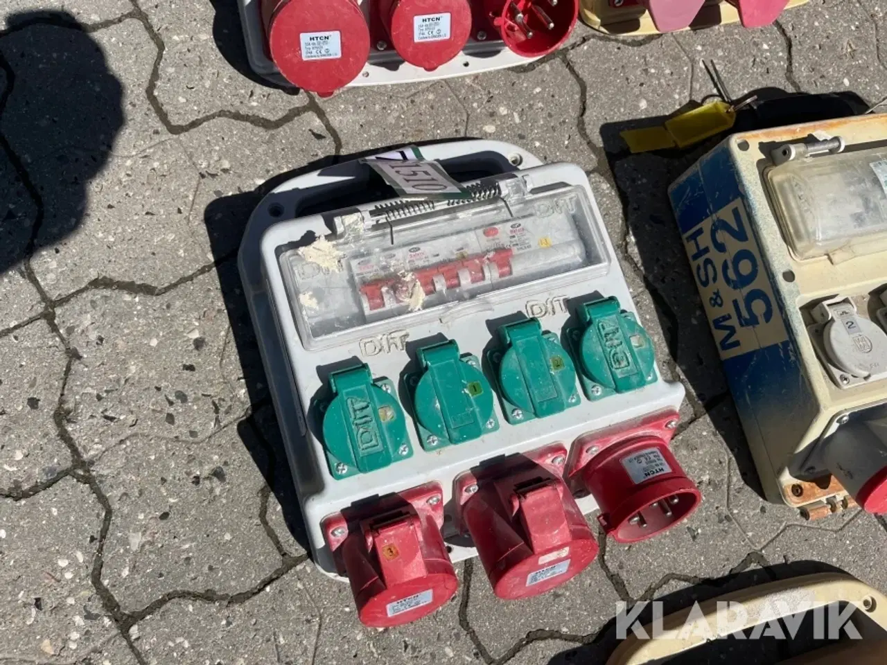 Billede 4 - Byggestrømstavler Iworks 32A 5 styk