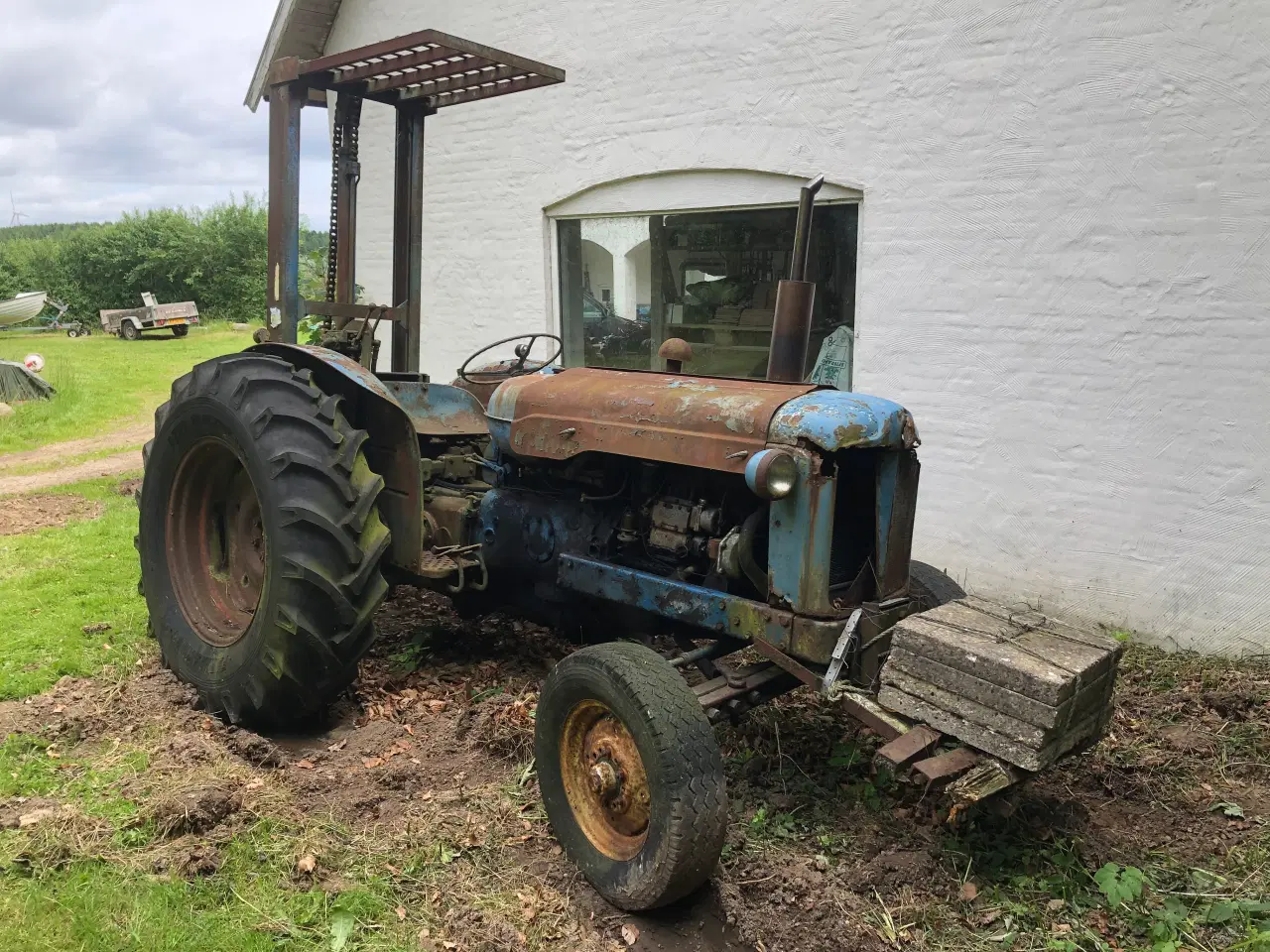 Billede 1 - Ford Major med gaffeltruck