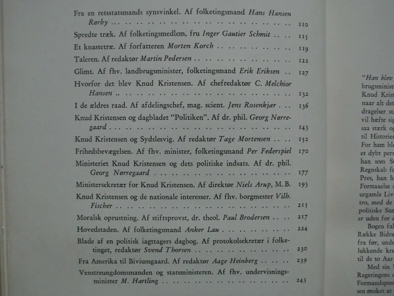 Billede 5 - knud kristensen - fra plov til statsror, red. af g