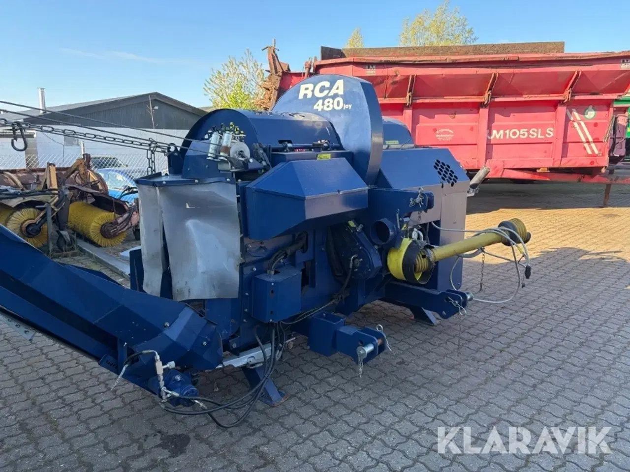 Billede 4 - Brændemaskine Tajfun RCA 480 Joy med transportør