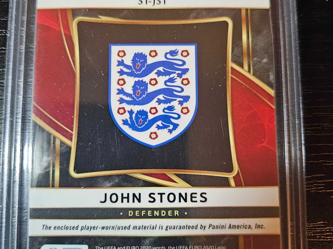 Billede 2 - John Stones Relic Fodboldkort