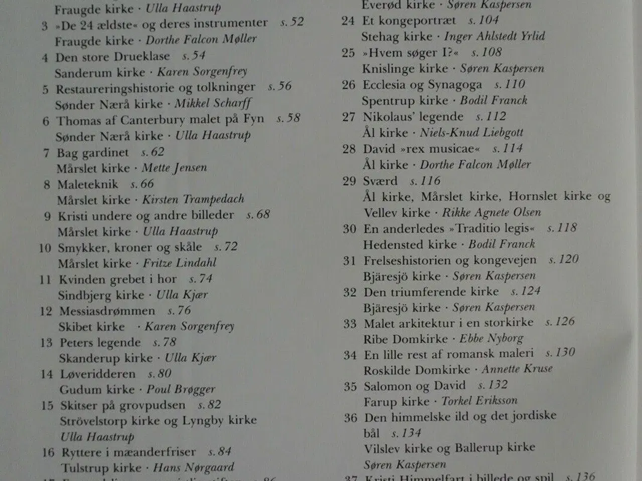 Billede 2 - danske kalkmalerier 1175-1275 - senromansk tid, re