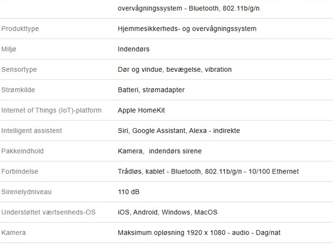 Billede 6 - Netatmo Smart Sikkerhedssystem (Kamera og Sirene) 