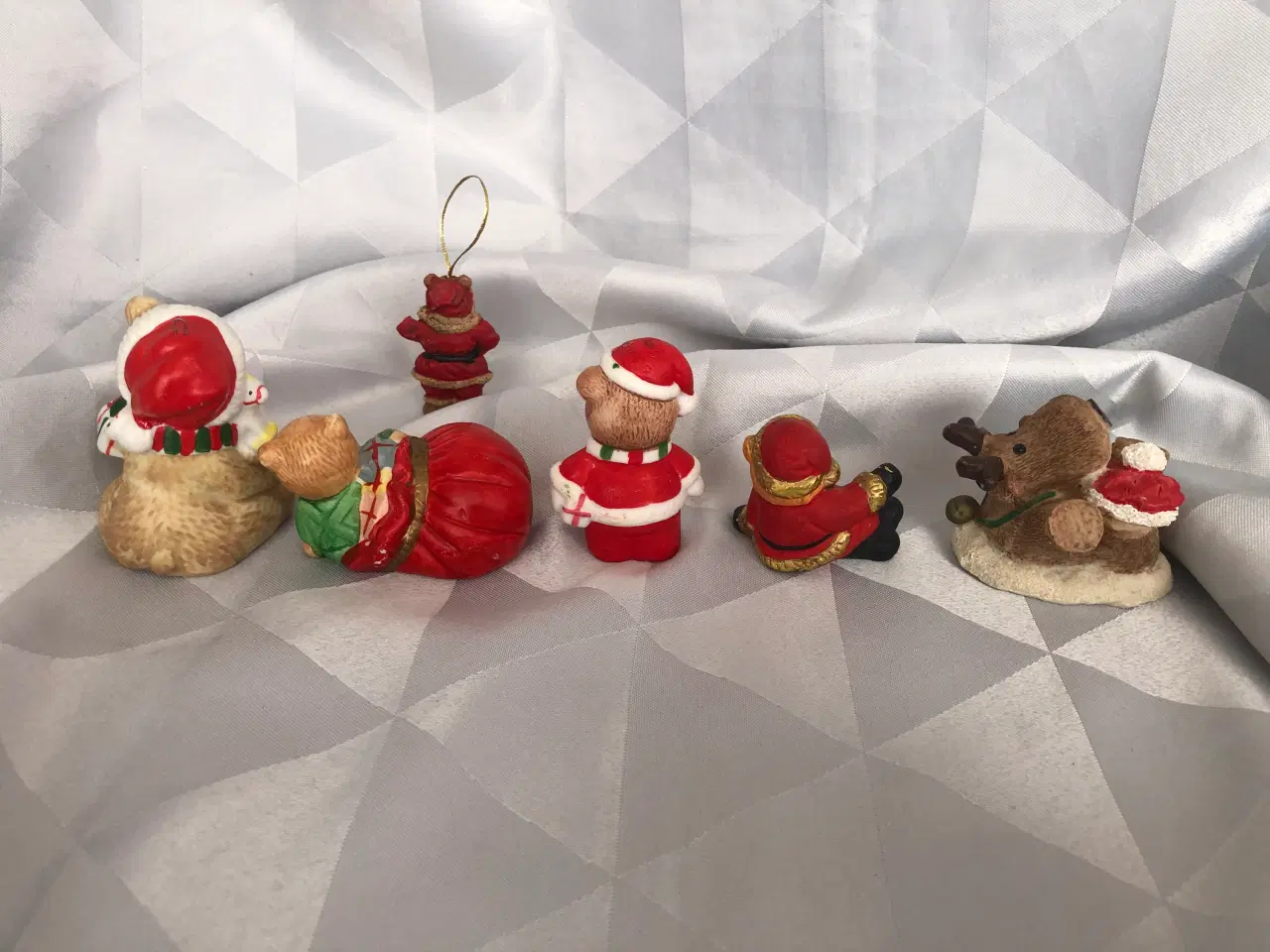 Billede 4 - 5 keramik/polyresin jule figurer