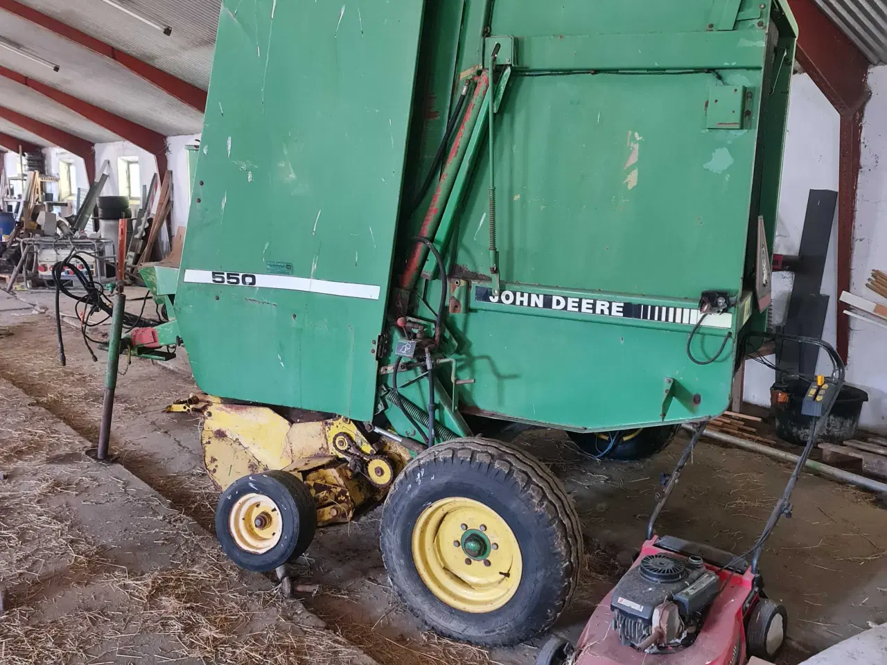 Billede 4 - John Deere 550 rundballepresser 