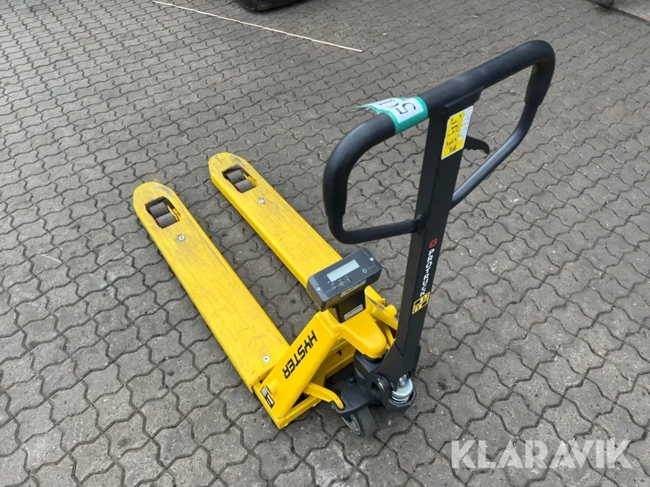 Billede 4 - Palleløfter Hyster 2000kg - med Ravas vægt