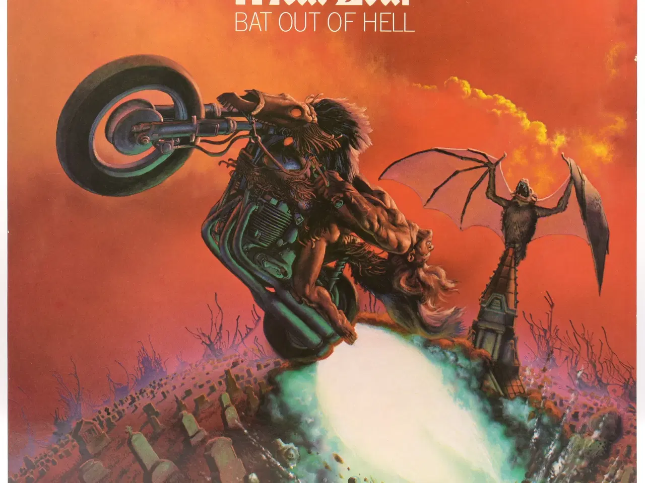 Billede 1 - Meat Loaf - Bat Out Of Hell - EU 1988 - EX/EX