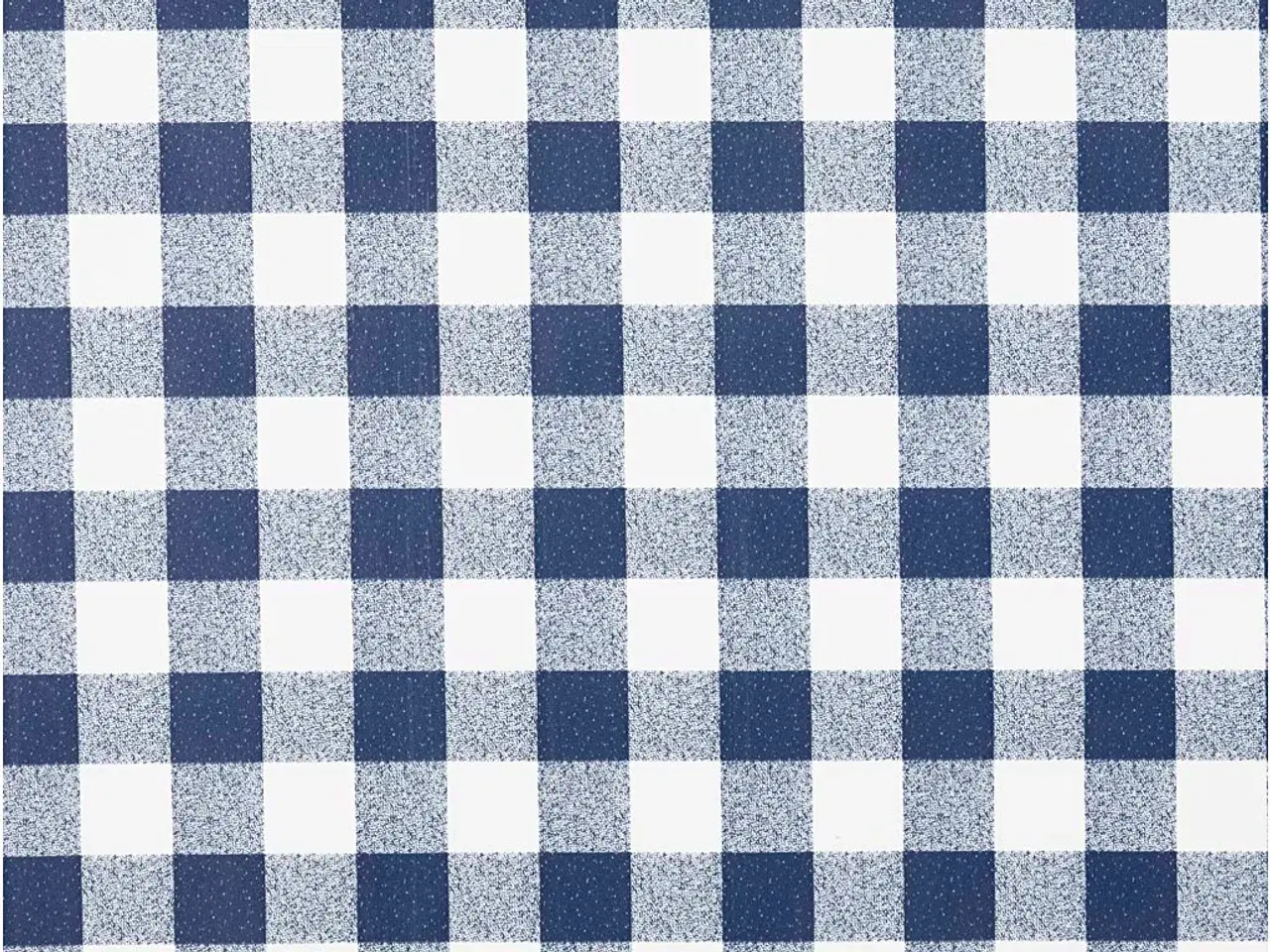 Billede 1 - Voksdug Ternet Blå/Hvid 140 cm x 20 m
