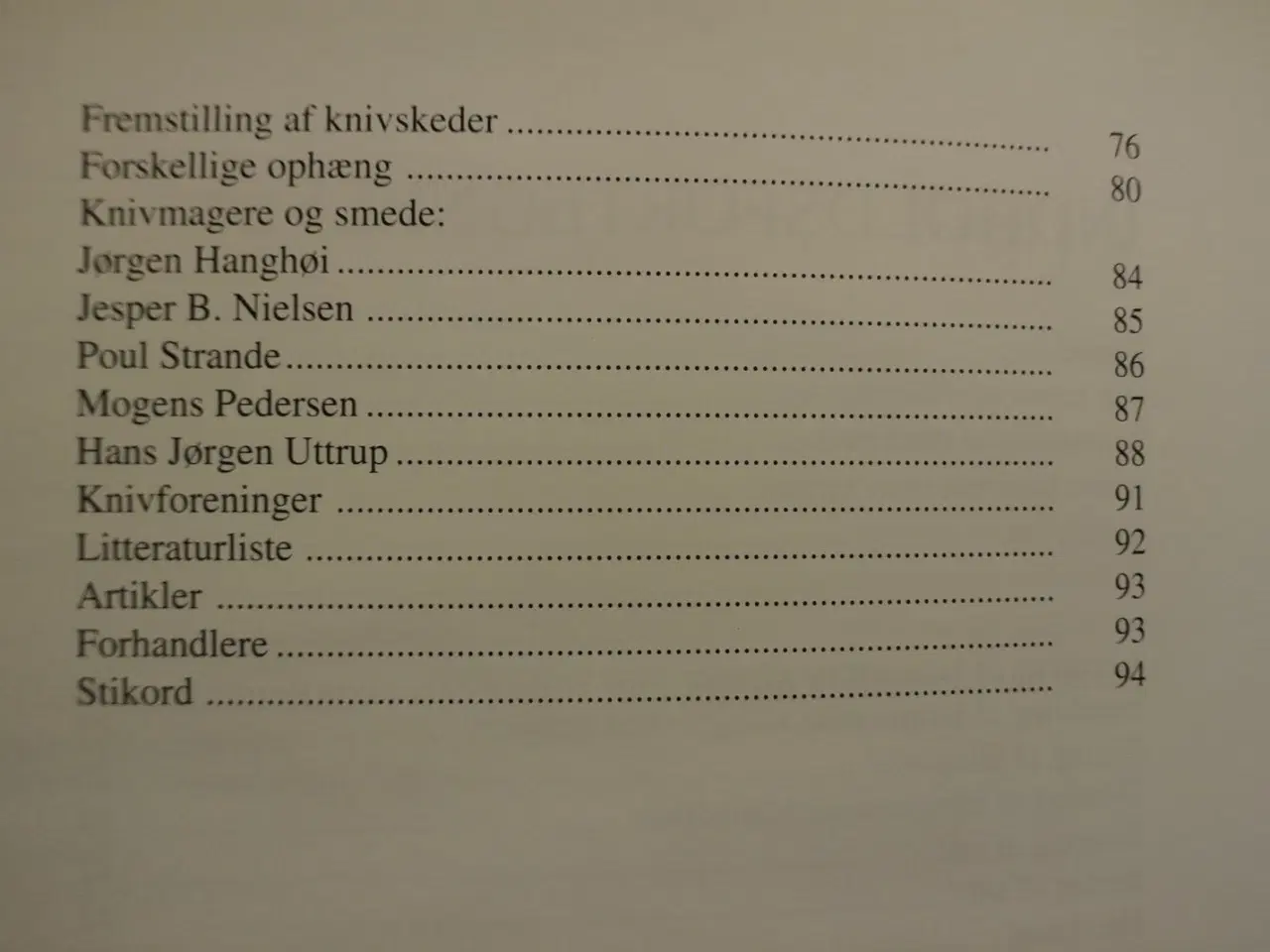 Billede 3 - knivmagerens bog - smedning skæftning skeder, af l
