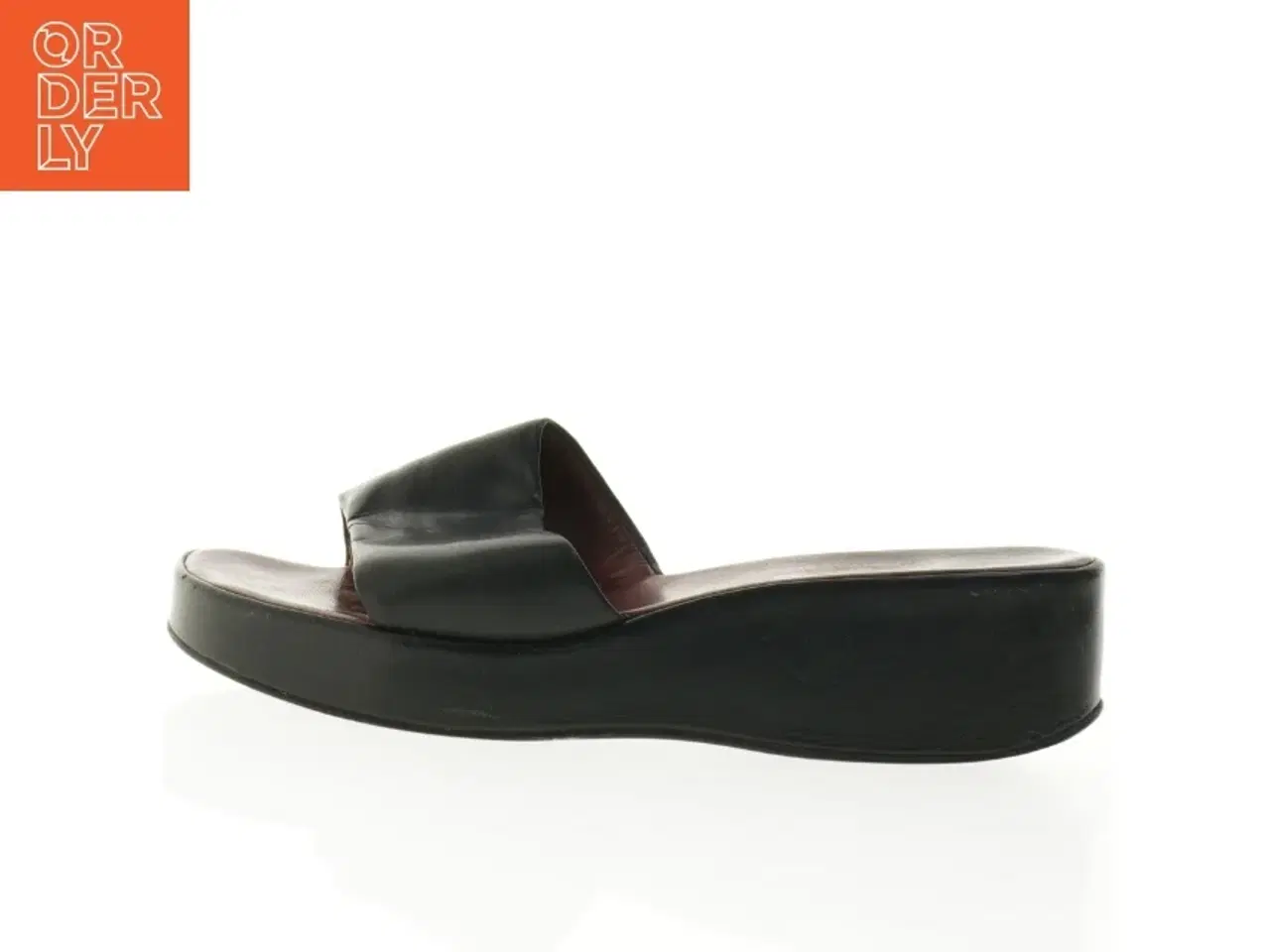 Billede 1 - Læder sandaler (str. 8)